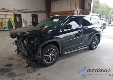 2018 Toyota Highlander Xle из США, поврежденный, VIN 5TDJZRFH3JS532157